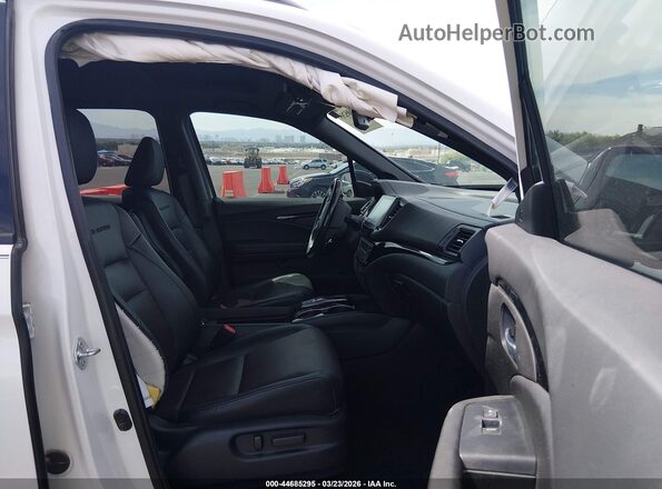 5FPYK3F83NB020092 2022 HONDA RIDGELINE White Вид салону спереду
