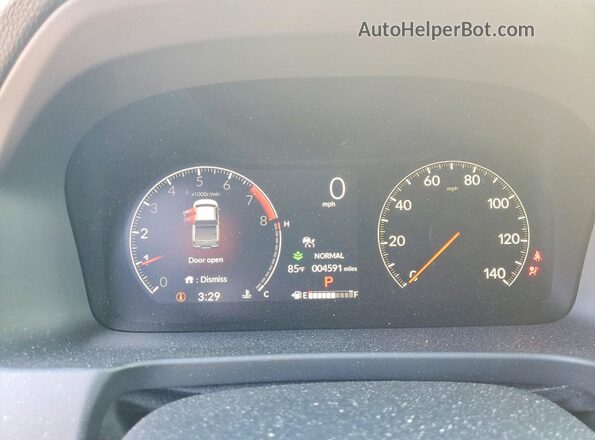 5FPYK3F85SB042025 2025 HONDA RIDGELINE White Widok zestawu wskaźników