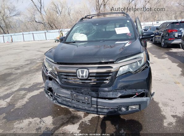 5FPYK3F86HB031463 2017 HONDA RIDGELINE Черный Вид щитка приборов