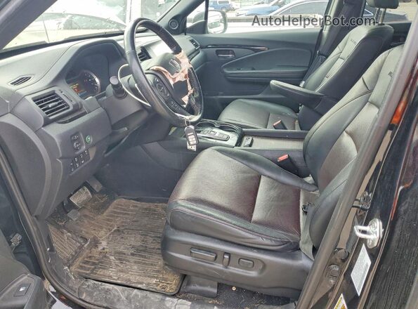 5FPYK3F86NB030390 2022 HONDA RIDGELINE Черный Вид салона спереди
