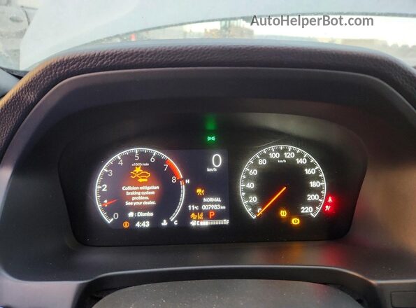 5FPYK3F8XSB502442 2025 HONDA RIDGELINE Серый Вид щитка приборов