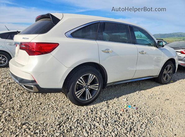 5FRYD4H35HB021970 2017 ACURA MDX Белый Задняя правая четверть