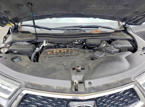 5FRYD4H3XHB020524 2017 ACURA MDX Серый Вид подкапотного пространства