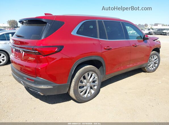 5GAERARSXSJ101907 2025 BUICK ENCLAVE Красный Задняя правая четверть