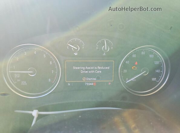 5GAERBKW2PJ197798 2023 BUICK ENCLAVE White Widok zestawu wskaźników