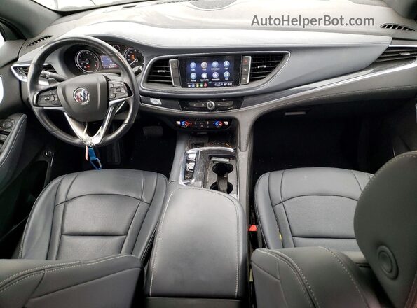 5GAERBKW2PJ264786 2023 BUICK ENCLAVE Gray Widok deski rozdzielczej