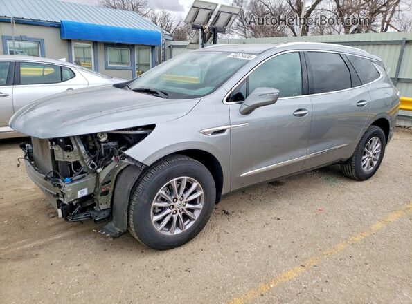 5GAERBKW2PJ264786 2023 BUICK ENCLAVE Gray Przód lewy