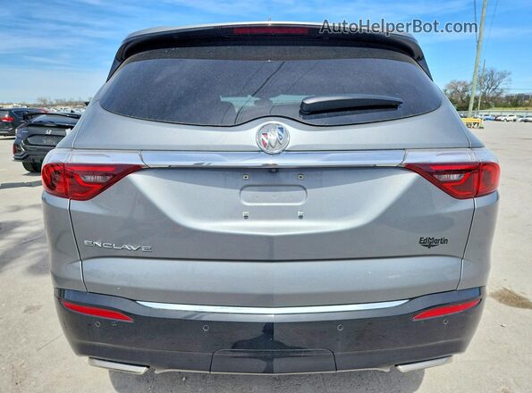 5GAERBKW3PJ110488 2023 BUICK ENCLAVE Silver Widok z tyłu