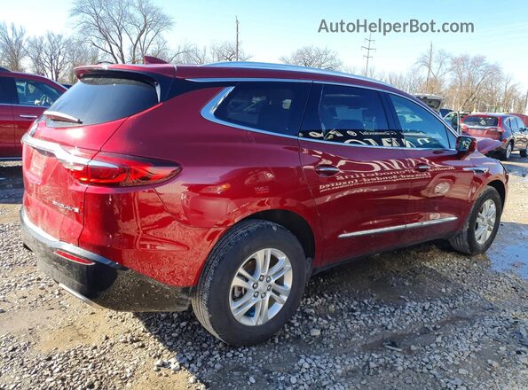5GAERBKW8KJ100970 2019 BUICK ENCLAVE Красный Задняя правая четверть