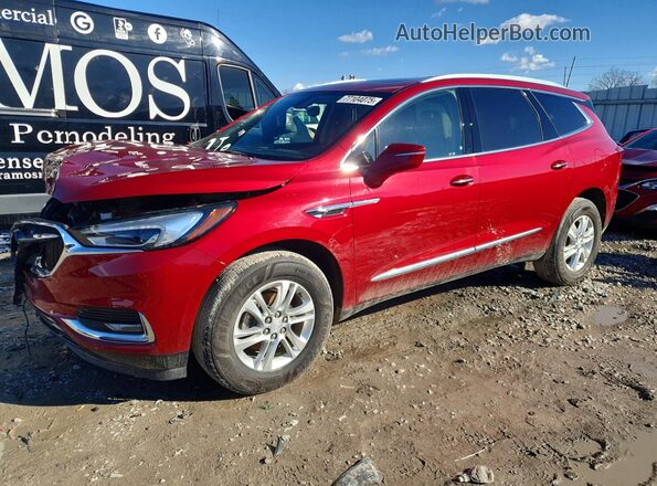 5GAERBKW8KJ100970 2019 BUICK ENCLAVE Красный Передняя левая четверть