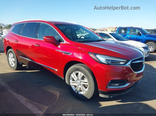 5GAERBKW8LJ280792 2020 BUICK ENCLAVE Красный Передняя правая четверть