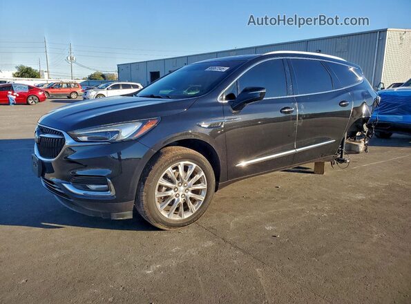 5GAERCKW7LJ273595 2020 BUICK ENCLAVE Черный Передняя левая четверть