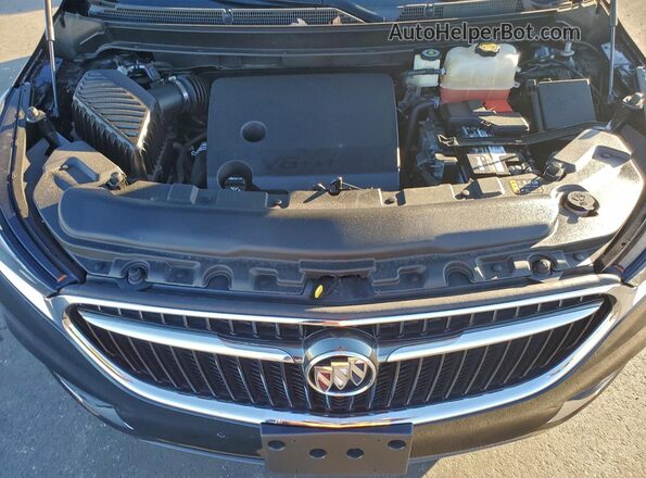 5GAERCKW7LJ273595 2020 BUICK ENCLAVE Черный Вид задней части салона