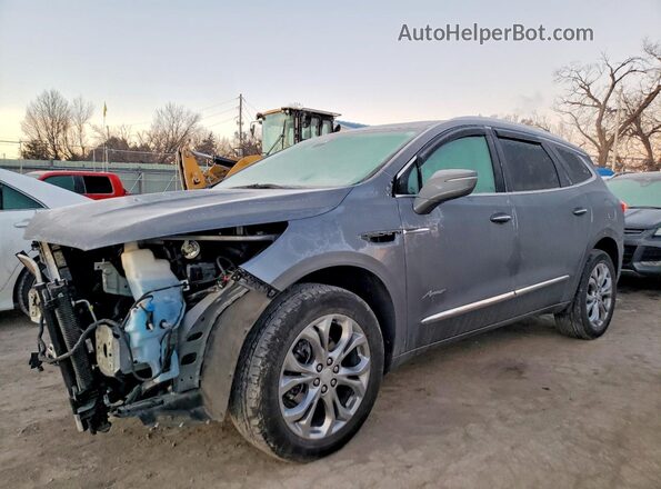 5GAERDKW0MJ248982 2021 BUICK ENCLAVE Gray Առջևի ձախ երեք քառորդ տեսարան