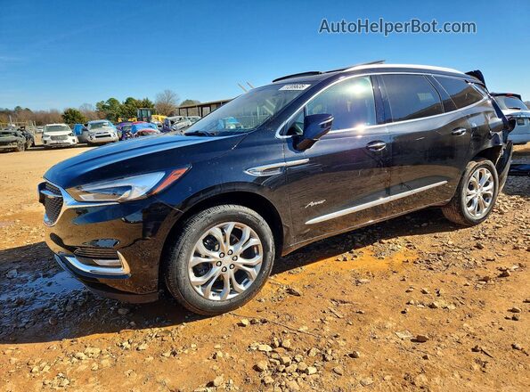 5GAERDKW6MJ224539 2021 BUICK ENCLAVE Черный Передняя левая четверть