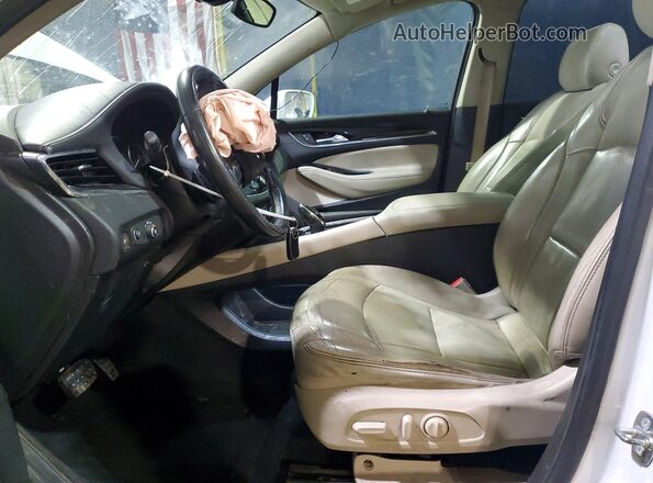 5GAEVAKW6JJ169984 2018 BUICK ENCLAVE Белый Вид салона спереди