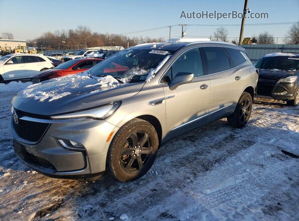 5GAEVAKW9RJ106907 2024 BUICK ENCLAVE Серебряный Передняя левая четверть