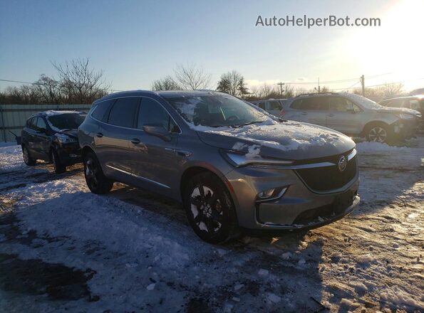 5GAEVAKW9RJ106907 2024 BUICK ENCLAVE Серебряный Передняя правая четверть