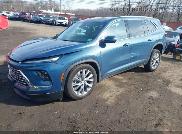 5GAEVARSXSJ108545 2025 BUICK ENCLAVE Dark Blue Передняя левая четверть