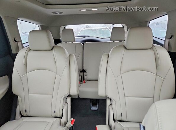 5GAEVBKW2KJ157077 2019 BUICK ENCLAVE White Հետևի նստատեղերի տեսք