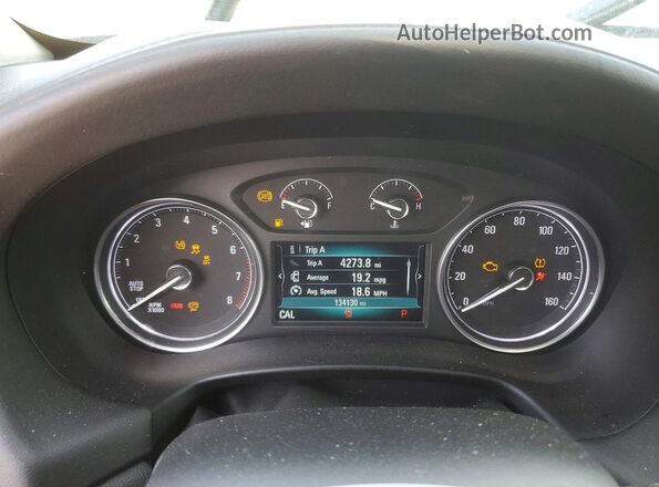 5GAEVBKW2KJ207573 2019 BUICK ENCLAVE Black Vista del cuadro de instrumentos