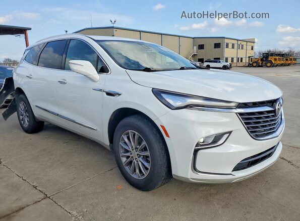 5GAEVBKW2NJ129073 2022 BUICK ENCLAVE Белый Передняя правая четверть