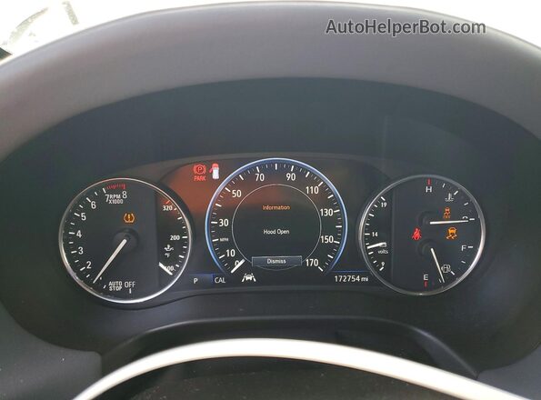 5GAEVBKW2NJ129073 2022 BUICK ENCLAVE Белый Вид щитка приборов