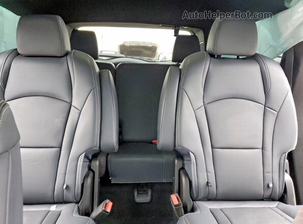5GAEVBKW5RJ128392 2024 BUICK ENCLAVE Красный Вид задних сидений