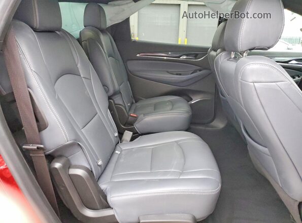 5GAEVBKW5RJ128392 2024 BUICK ENCLAVE Красный Вид задней части салона
