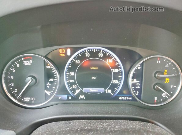 5GAEVBKW8RJ105107 2024 BUICK ENCLAVE Красный Вид щитка приборов