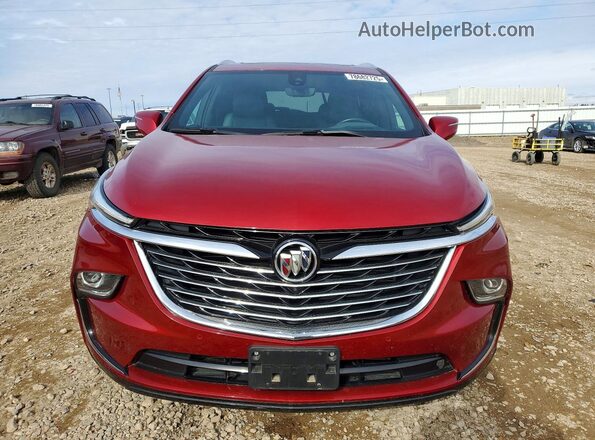 5GAEVBKW8RJ105107 2024 BUICK ENCLAVE Красный Вид спереди