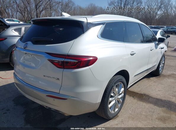 5GAEVBKWXKJ160146 2019 BUICK ENCLAVE White Задня права чверть