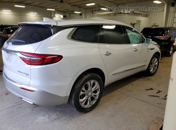 5GAEVCKW1JJ167751 2018 BUICK ENCLAVE Белый Задняя правая четверть