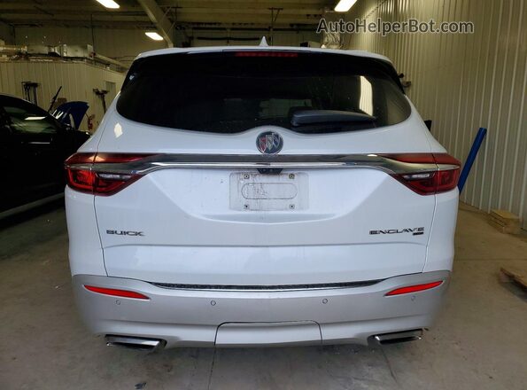 5GAEVCKW1JJ167751 2018 BUICK ENCLAVE Белый Вид сзади