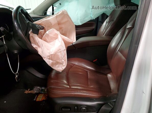 5GAEVCKW1JJ167751 2018 BUICK ENCLAVE Белый Вид салона спереди