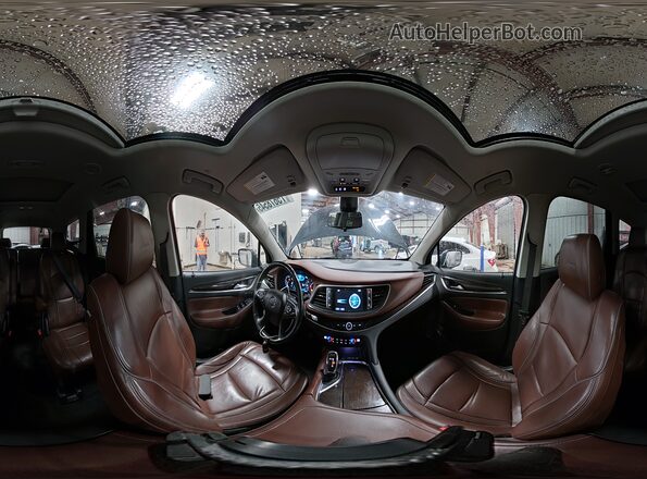 5GAEVCKW3JJ269438 2018 BUICK ENCLAVE Черный Панорамный вид салона 360°
