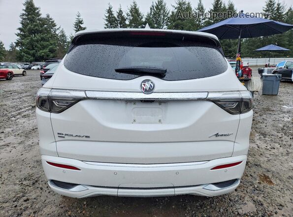 5GAEVCKWXRJ119693 2024 BUICK ENCLAVE White Vista trasera