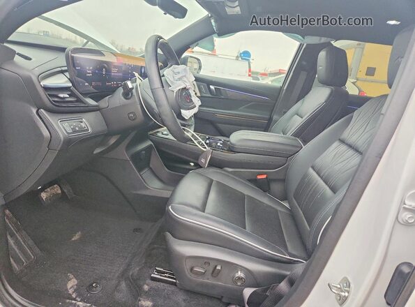 5GAEVCRS6SJ101331 2025 BUICK ENCLAVE White Widok wnętrza z przodu