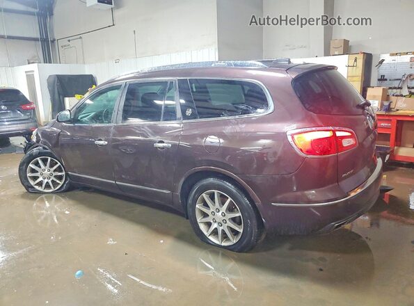5GAKRBKD0GJ294015 2016 BUICK ENCLAVE Коричневый Задняя левая четверть