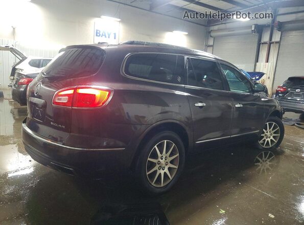 5GAKRBKD0GJ294015 2016 BUICK ENCLAVE Коричневый Задняя правая четверть