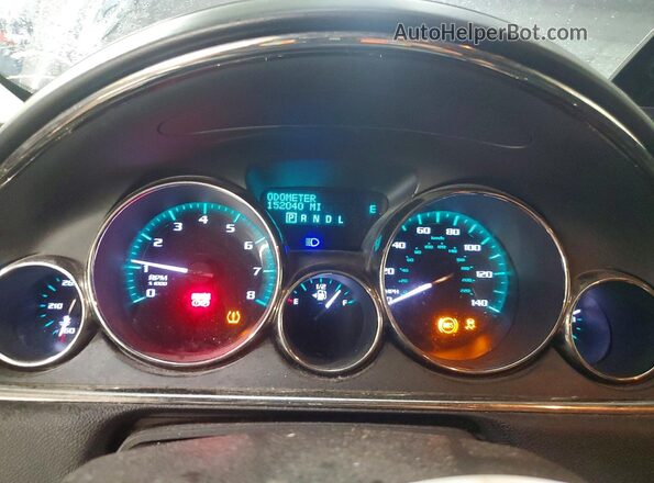 5GAKRBKD0GJ294015 2016 BUICK ENCLAVE Коричневый Вид щитка приборов
