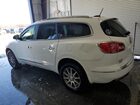 2017 Buick Enclave Белый vin: 5GAKRBKD1HJ287995 Damage: Left Qtr Panel, Dent(S) W/ Paint Dmg, > 12 Inches