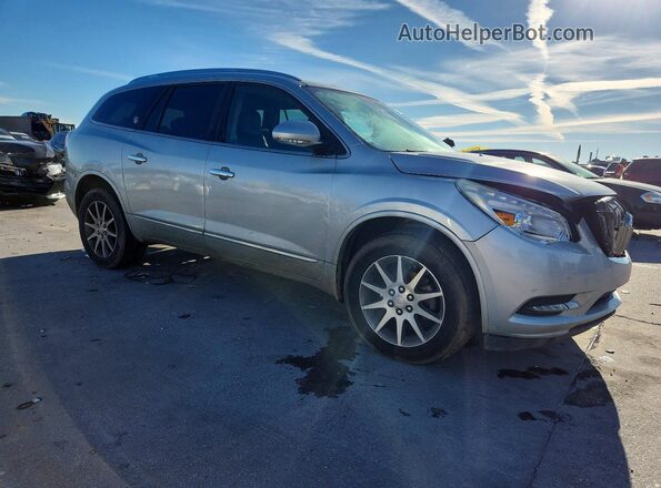 5GAKRBKD2GJ173891 2016 BUICK ENCLAVE Серебряный Передняя правая четверть