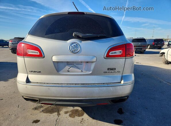 5GAKRBKD2GJ173891 2016 BUICK ENCLAVE Серебряный Вид сзади