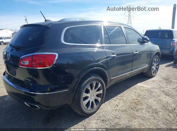 5GAKRBKD7HJ161916 2017 BUICK ENCLAVE Черный Задняя правая четверть