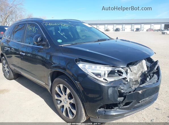 5GAKRBKD7HJ161916 2017 BUICK ENCLAVE Черный Вид спереди