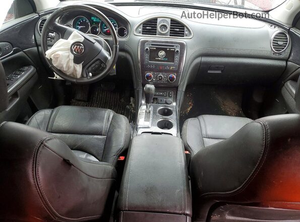 5GAKRCKD7GJ242340 2016 BUICK ENCLAVE Красный Вид панели приборов