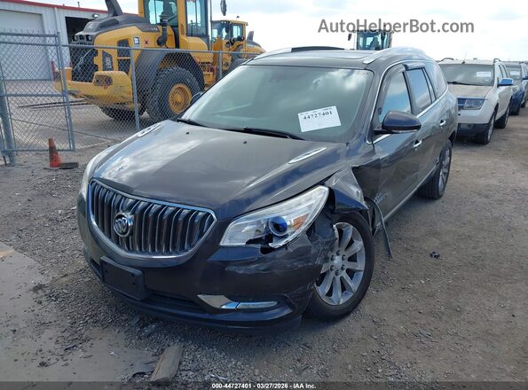 5GAKRCKDXGJ203404 2016 BUICK ENCLAVE Gray Vista tres cuartos delantera izquierda