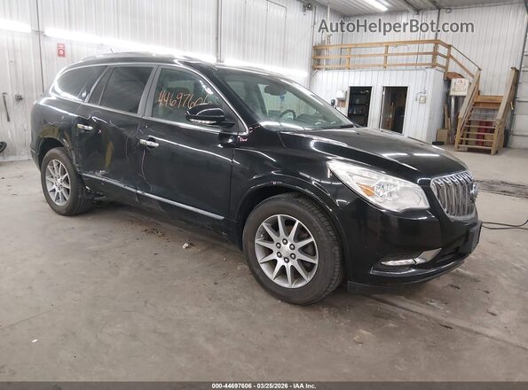 5GAKVBKD3GJ294019 2016 BUICK ENCLAVE Черный Передняя правая четверть
