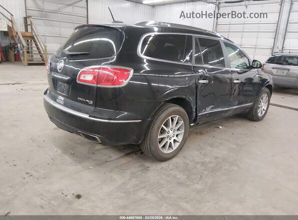 5GAKVBKD3GJ294019 2016 BUICK ENCLAVE Черный Задняя правая четверть